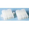 TE Connectivity VAL-U-LOK Female Connector Housing, 4 Way, 1 Row Straight, 4.2 mm Pitch 1586026-4
