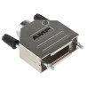 TE Connectivity ADK Series Zinc Straight D-Sub Backshell 15 Way Strain Relief 1-1478762-5