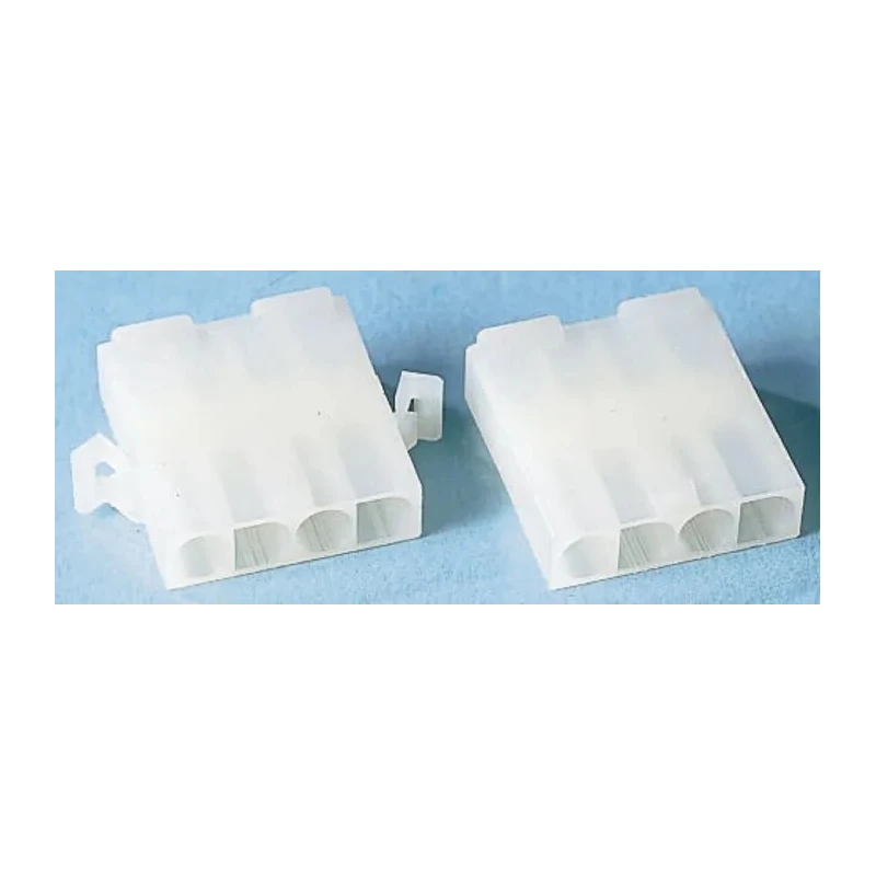 TE Connectivity VAL-U-LOK Female Connector Housing 4.2 mm Pitch 4 Way 1 Row Straight 1586026-4