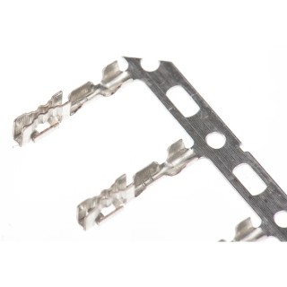 TE Connectivity CST-100 II Series Female Crimp Terminal for 26 AWG Min to 22 AWG Max Wire 4A Current Tin Plated 1375819-1