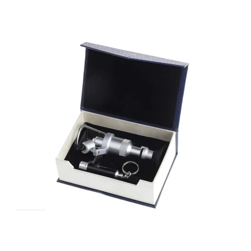 RS PRO Illuminated Pocket Magnifying Glass 75x Magnification Battery Operated LR44 145mm Height 683-0857