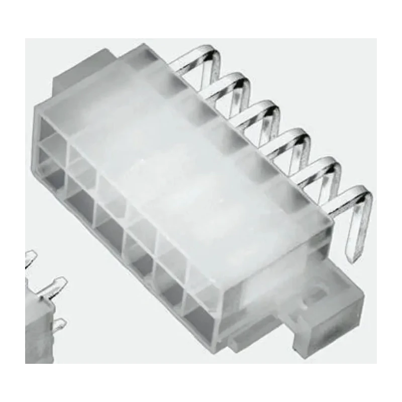 TE Connectivity VAL-U-LOK Series Right Angle Through Hole PCB Header, 12 Contacts, 4.2 mm Pitch, 2 Row, Shrouded 1-1586041-2
