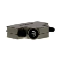 TE Connectivity ADK Series Zinc Angled D-Sub Backshell 25 Way Strain Relief 2-1478763-5