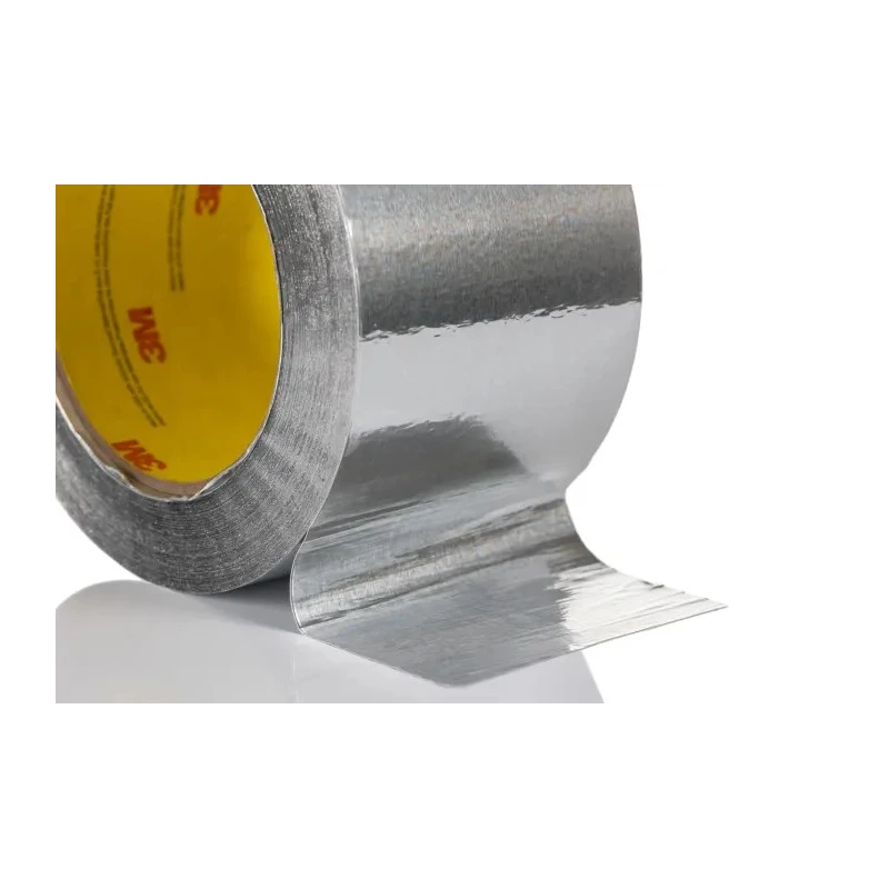 3M 425 Conductive Metallic Tape, Dead Soft Aluminium Backing, 0.12mm Thickness, 75mm Width, 55m Length, Acrylic 425 75MMX55M