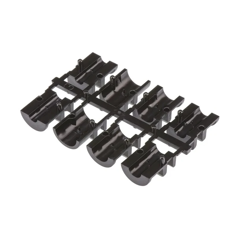 TE Connectivity ADK Series Zinc Angled D-Sub Backshell, 9 Way Strain Relief 1478763-9