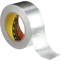 3M Conductive Metallic Aluminium Foil Tape, 25mm x 55m, Acrylic Adhesive, Max 149°C Operating Temperature 431 25MMX55M