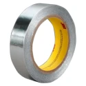 3M Conductive Metallic Tape Aluminium Foil, 12mm Width, 55m Length, 0.08mm Thickness, Acrylic Adhesive, 149°C 431 12MMX55M