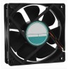 RS PRO Axial Fan 24V DC 3.84W 158 m³/h 160mA Max IP55 120mm x 120mm x 32mm IP55