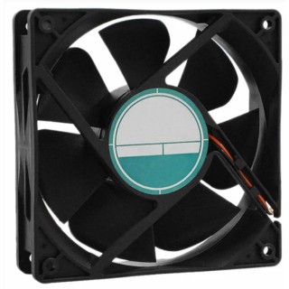 RS PRO DC Axial Fan, 48V DC, 7.2W Power, 181.8 m³/h Air Flow, 3300 rpm, Ball Bearing, IP55, 120 x 120 x 32 mm IP55