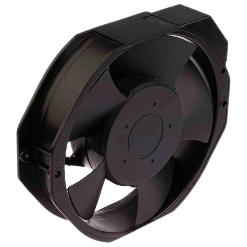 RS PRO High-Performance AC Axial Fan 230V AC, 28W, 120mA Max, 387.4 m³/h Airflow, 172 mm Frame Size, IP55 Protection IP55