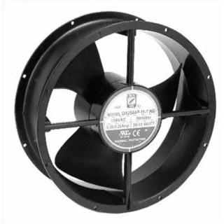RS PRO Ball Bearing AC Axial Fan 230V AC 33W 929.3 m³/h Airflow IP55 254 mm Frame Size IP55