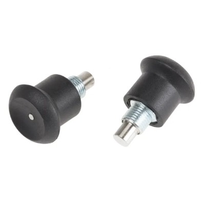 RS PRO Index Bolt M10 x 1 mm Thread, 35 mm Length, Matt Zinc Plated Finish 144-3683