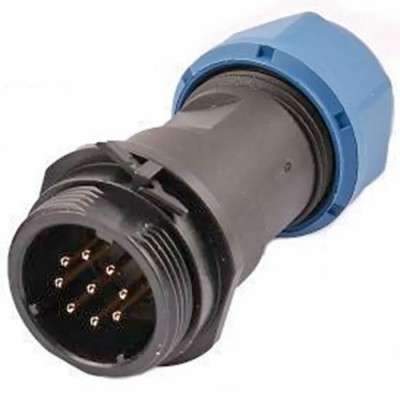 RS PRO Industrial Circular Connector, 2 Contacts, Cable Mount, Socket, Female, Threaded Mating, IP68, 500V, 10A 144-4151