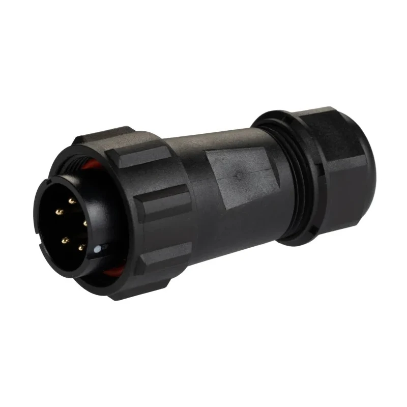 RS PRO Circular Connector 5 Contacts Cable Standard Plug Male IP68 500V 15A 144-4149