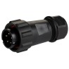 RS PRO Circular Connector 5 Contacts Cable Standard Plug Male IP68 500V 15A 144-4149