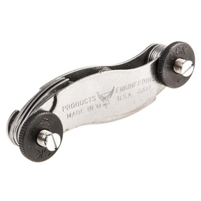 RS PRO 18 Blades Thread Pitch Gauge Metric Thread Type 683-0731