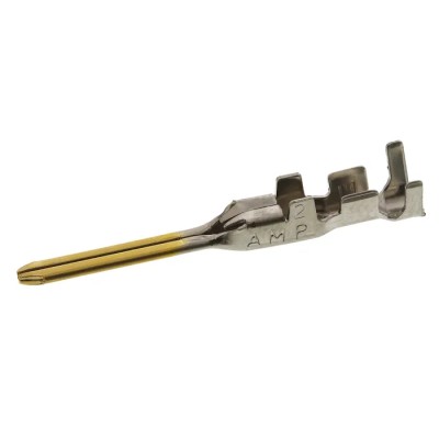 TE Connectivity Dynamic 3000 Series Male Crimp Terminal 15A Gold Plated Copper Alloy 20-16 AWG 29.3mm 175286-2