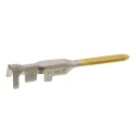 TE Connectivity Dynamic 3000 Series Male Crimp Terminal 15A Gold Plated Copper Alloy 20-16 AWG 29.3mm 175286-2