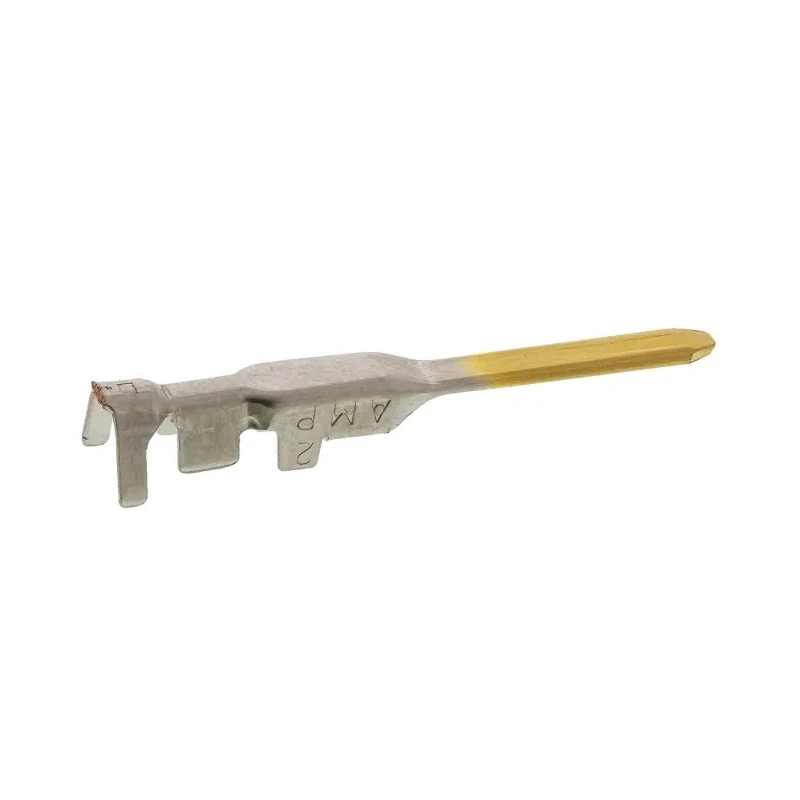 TE Connectivity Dynamic 3000 Series Male Crimp Terminal 15A Gold Plated Copper Alloy 20-16 AWG 29.3mm 175286-2