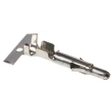 TE Connectivity Universal MATE-N-LOK Series Male Crimp Terminal, 20 AWG Min Crimp, 14 AWG Max 350218-3