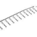 TE Connectivity Commercial MATE-N-LOK Series Female Crimp Terminal 10A 20-14 AWG Tin-Plated Brass 18.42mm 61117-1