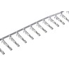 TE Connectivity Commercial MATE-N-LOK Series Female Crimp Terminal 10A 20-14 AWG Tin-Plated Brass 18.42mm 61117-1