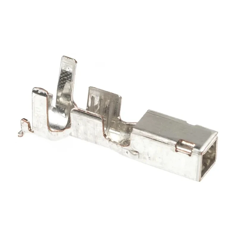 TE Connectivity 5.0 Power Key Series Female Crimp Terminal, 20 AWG Min Crimp, 16 AWG Max, Tin Plated Copper Alloy 1376347-1