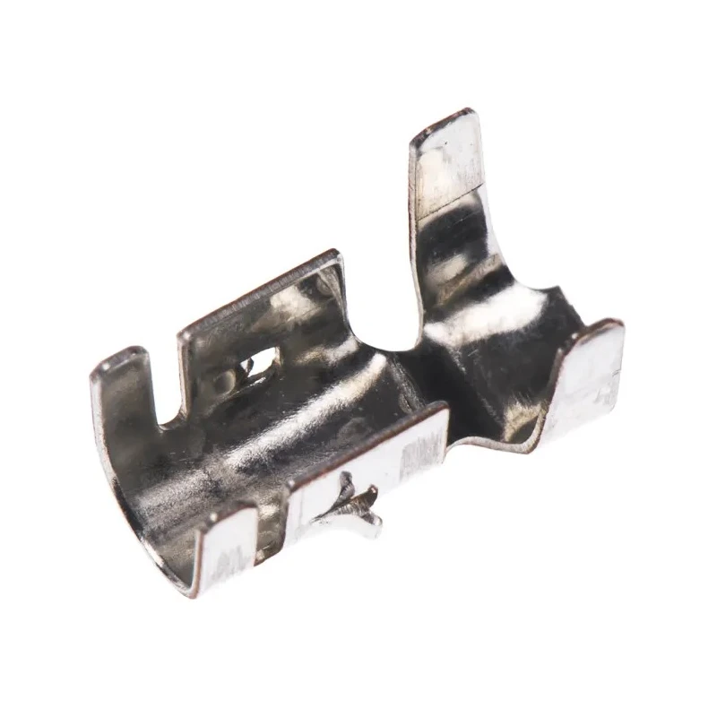 TE Connectivity AMP-IN Series Female Crimp Terminal, 20A Current, 18 AWG Min to 14 AWG Max Wire Size, Tin 3-770060-1