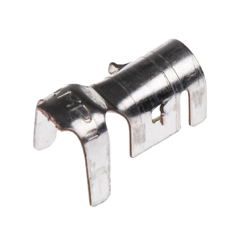 TE Connectivity AMP-IN Series Female Crimp Terminal, 20A Current, 18 AWG Min to 14 AWG Max Wire Size, Tin 3-770060-1