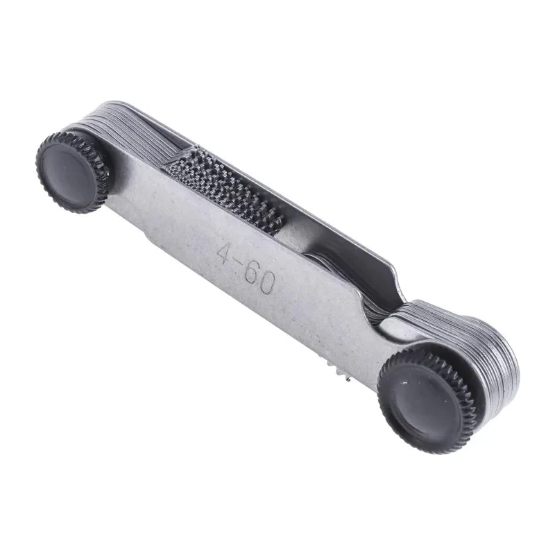 RS PRO 27 Blades Thread Pitch Gauge Imperial Type 4-60 TPI 4-60 mm 683-0756