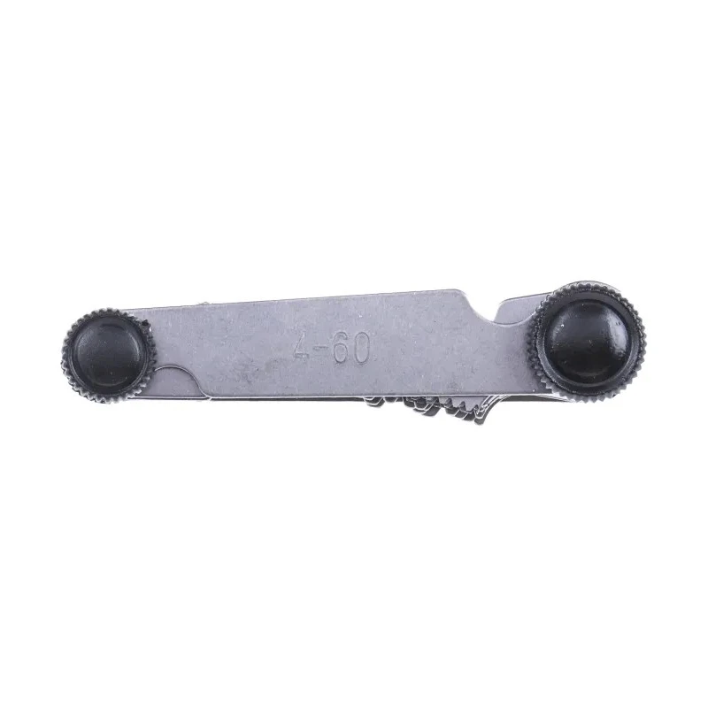 RS PRO 27 Blades Thread Pitch Gauge Imperial Type 4-60 TPI 4-60 mm 683-0756