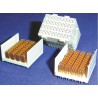TE Connectivity Z-PACK HM-Zd 2.5 mm Pitch Backplane Connector Right Angle Female 10 Column 4 Row 40 Way 1469028-1