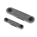 RS PRO Radius Gauge Set Metric 16 Blades 0.5 mm Increment Measuring Range 5 mm to 13 mm 683-0759