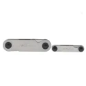 RS PRO Radius Gauge Set Metric 16 Blades 0.5 mm Increment Measuring Range 5 mm to 13 mm 683-0759