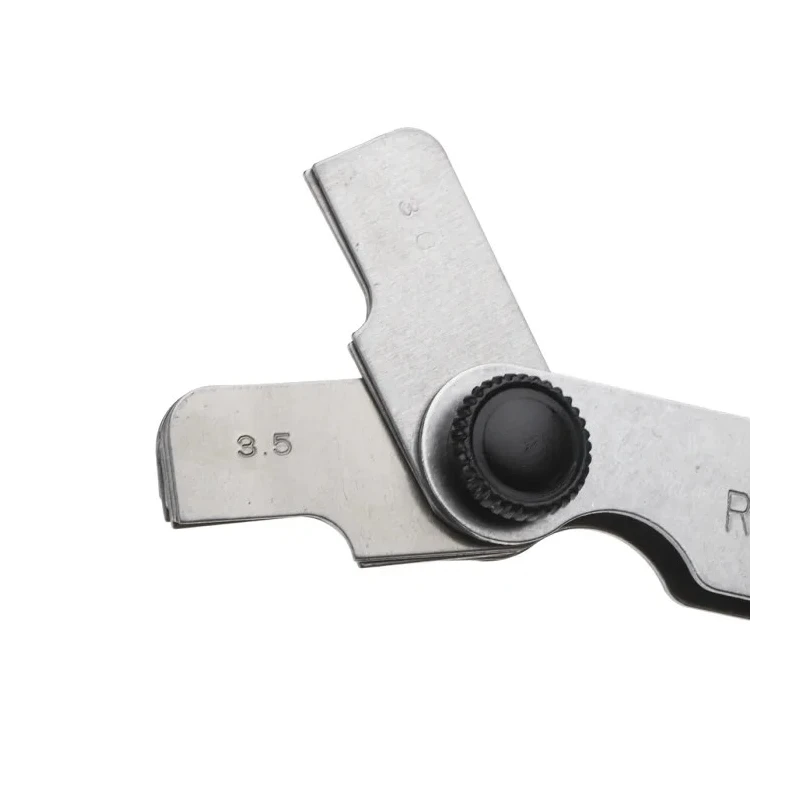 RS PRO Radius Gauge Set Metric 16 Blades 0.5 mm Increment Measuring Range 5 mm to 13 mm 683-0759