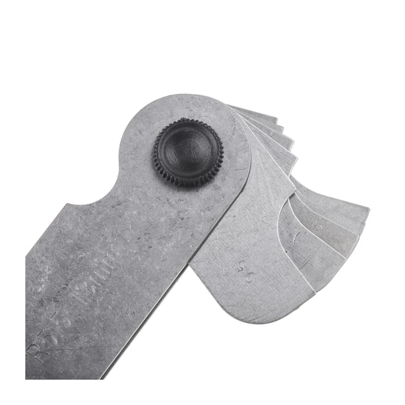 RS PRO Radius Gauge Set Metric 16 Blades 0.5 mm Increment Measuring Range 5 mm to 13 mm 683-0759