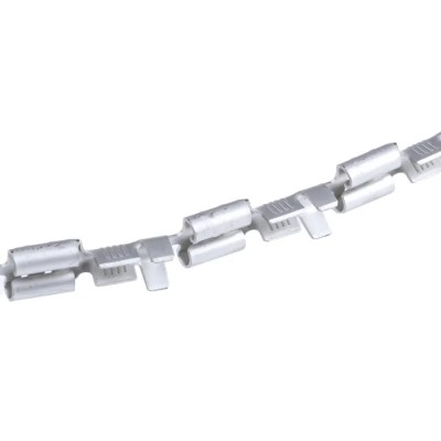 RS PRO FASTON .250 Silver Uninsulated Female Spade Connector Crimp 6.35 x 0.81 mm Tab Size 18 AWG to 14 AWG 41274