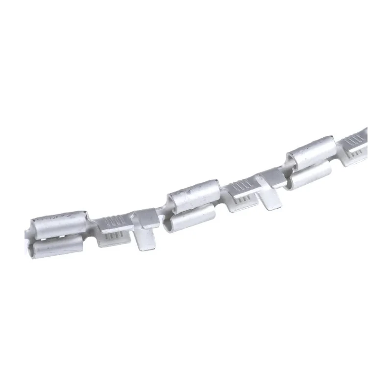 RS PRO FASTON .250 Silver Uninsulated Female Spade Connector Crimp 6.35 x 0.81 mm Tab Size 18 AWG to 14 AWG 41274