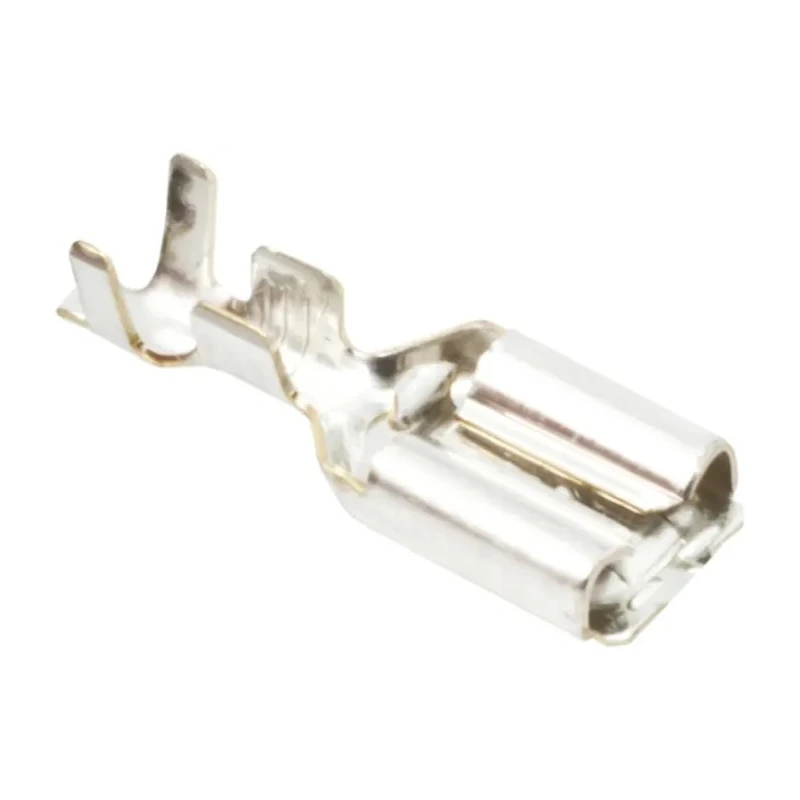 TE Connectivity Positive Lock .250 EX II Black Uninsulated Female Spade Connector Crimp 6.35 x 0.81 mm Tab Size 175022-1