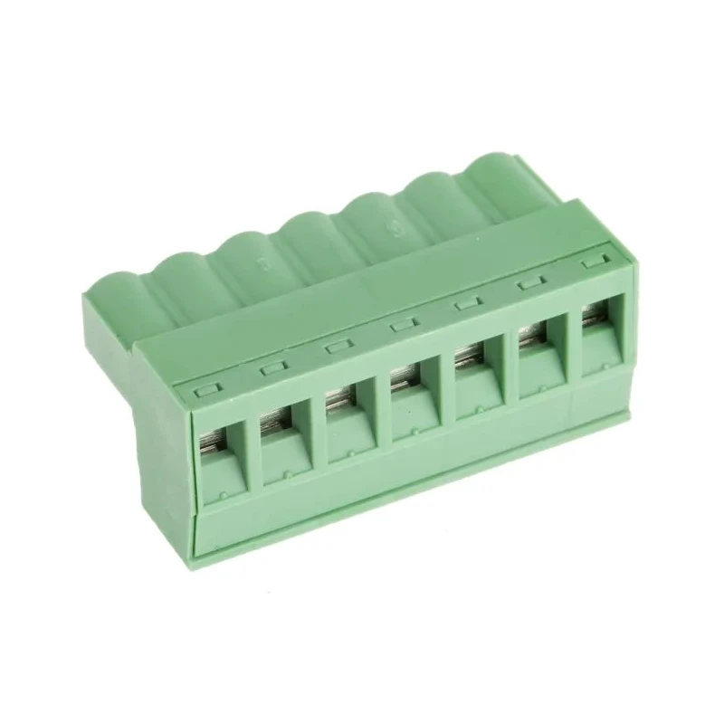RS PRO Pluggable Terminal Block 7-Contact 5.08 mm Pitch 1 Row 450V 15A Nylon Housing 144-4061