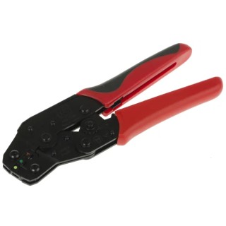 RS PRO Crimp Tool for Insulated Terminals, 200mm Length, Adjustable Ratchet, Model 683-1598