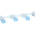 RS PRO Ultra-Fast Plus .250 Blue Insulated Female Spade Connector Crimp 6.35 x 0.81 mm Tab Size 16 AWG to 14 3-520406-2