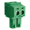 RS PRO 3-Contact Pluggable Terminal Block, 3.81 mm Pitch, 1 Row, 10A, 300V, Nylon Housing 144-4071