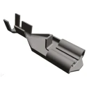 TE Connectivity Positive Lock .250 Mk II Black Uninsulated Female Spade Connector Crimp 6.35 x 0.81 mm 170328-1