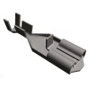 TE Connectivity Positive Lock .250 Mk II Black Uninsulated Female Spade Connector Crimp 6.35 x 0.81 mm 170328-1