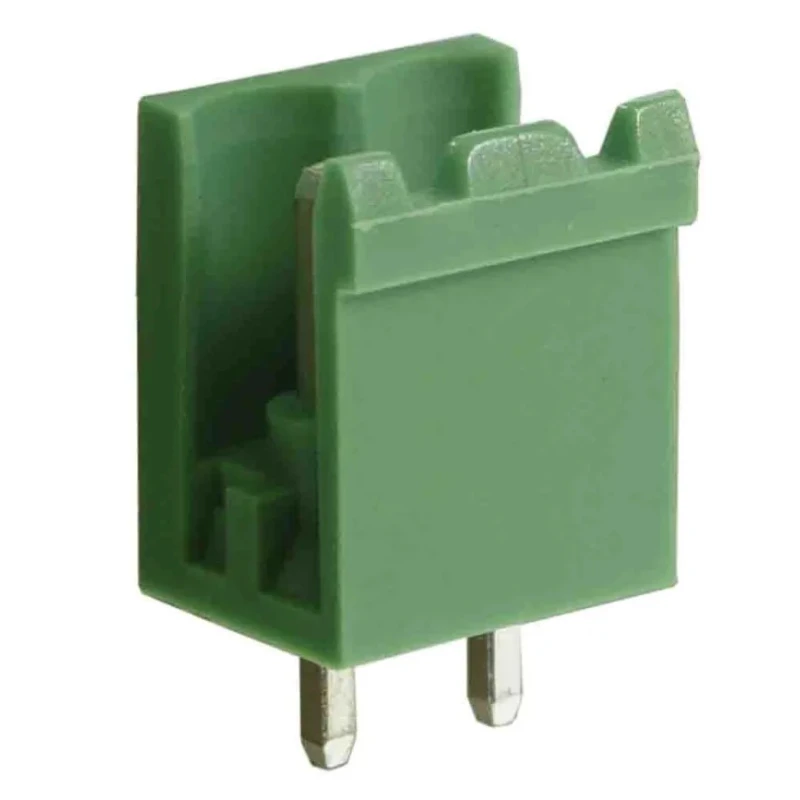 RS PRO Pluggable Terminal Block, 2-Contact, 5.08 mm Pitch, 1 Row, Polyamide 66 Housing, Screw Connection, Male 144-4092