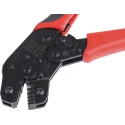 RS PRO Hand Crimp Tool for Wire End Sleeves, 0.5-6 mm², 198mm Length, Ratchet Mechanism 683-1605