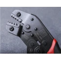 RS PRO Hand Crimp Tool for Wire End Sleeves, 0.5-6 mm², 198mm Length, Ratchet Mechanism 683-1605