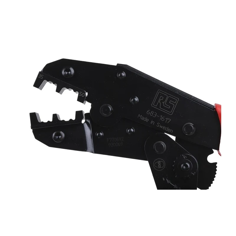 RS PRO Hand Crimp Tool for Wire End Sleeves 230mm, Crimp Range 35-50 mm², RoHS Compliant 683-1617