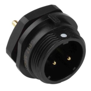 RS PRO Circular Connector 10 Contacts Front Mount Socket Male IP68 400V 5A 17 mm 144-4178
